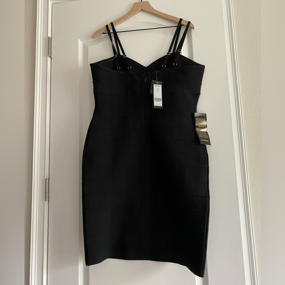 Bebe Double Strap Bandage Dress - Picture 3 of 8